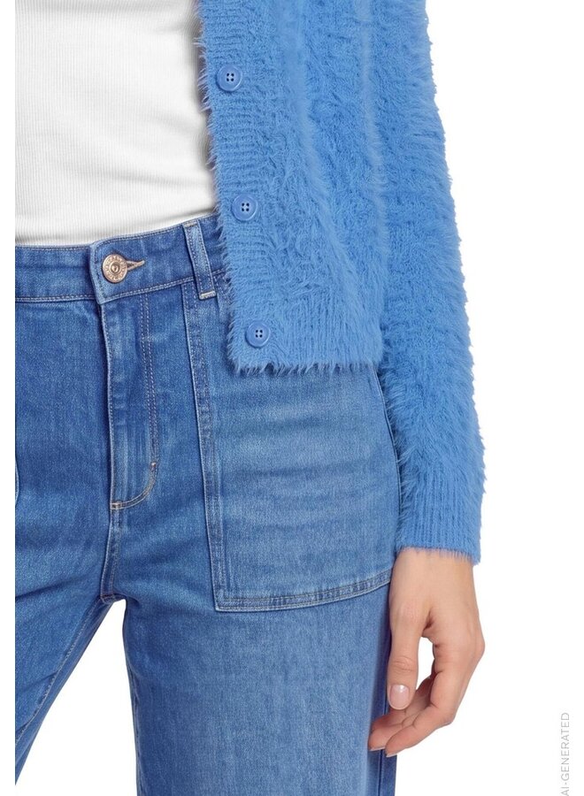 Betty & Co Vest Blauw 5931-3209