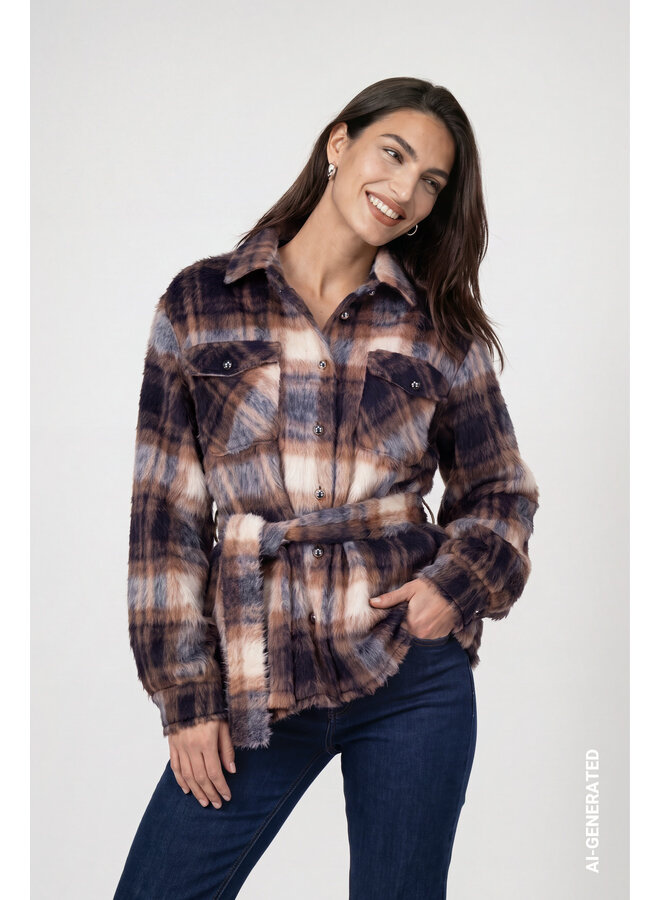 Monari Blouse/Jasje Marine 810137