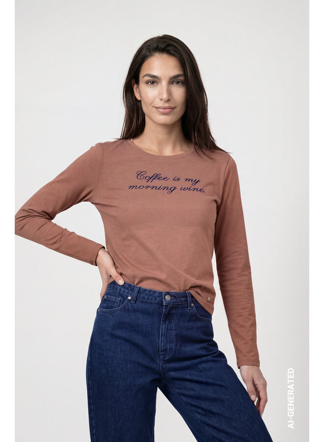 Monari Shirt Bruin 810472