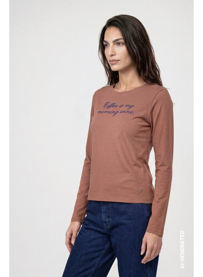 Monari Shirt Bruin 810472