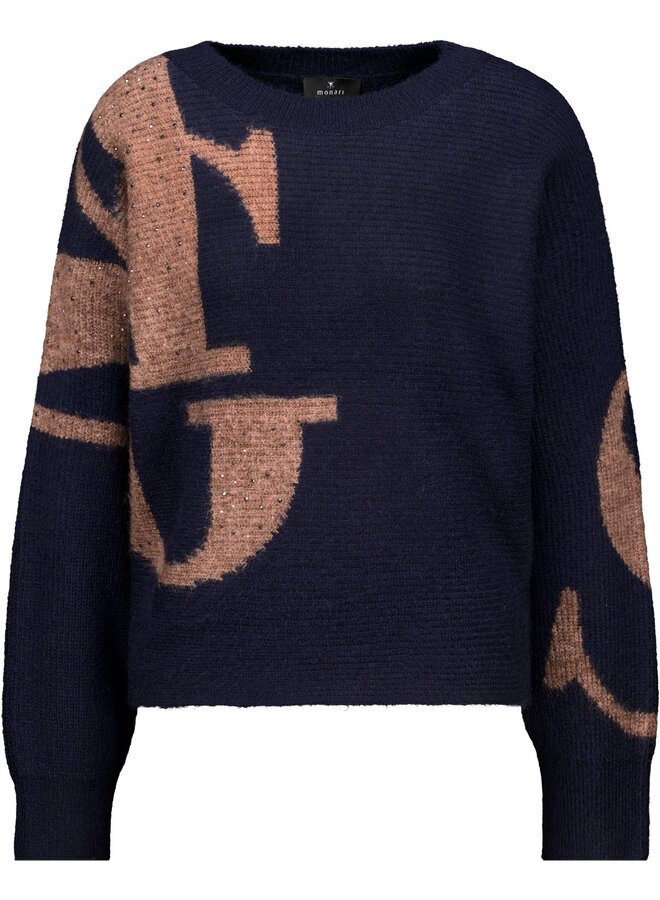 Monari Pullover Marine 810330