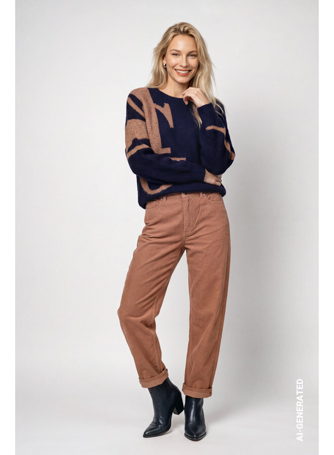 Monari Pullover Marine 810330