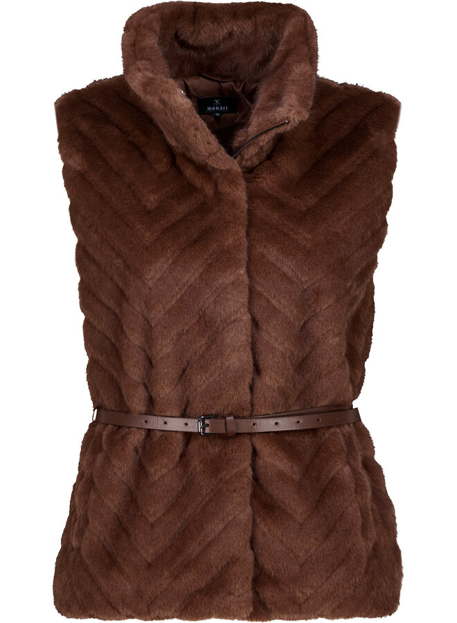 Monari Bodywarmer Bruin 810468