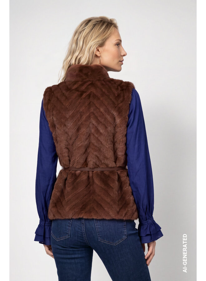 Monari Bodywarmer Bruin 810468