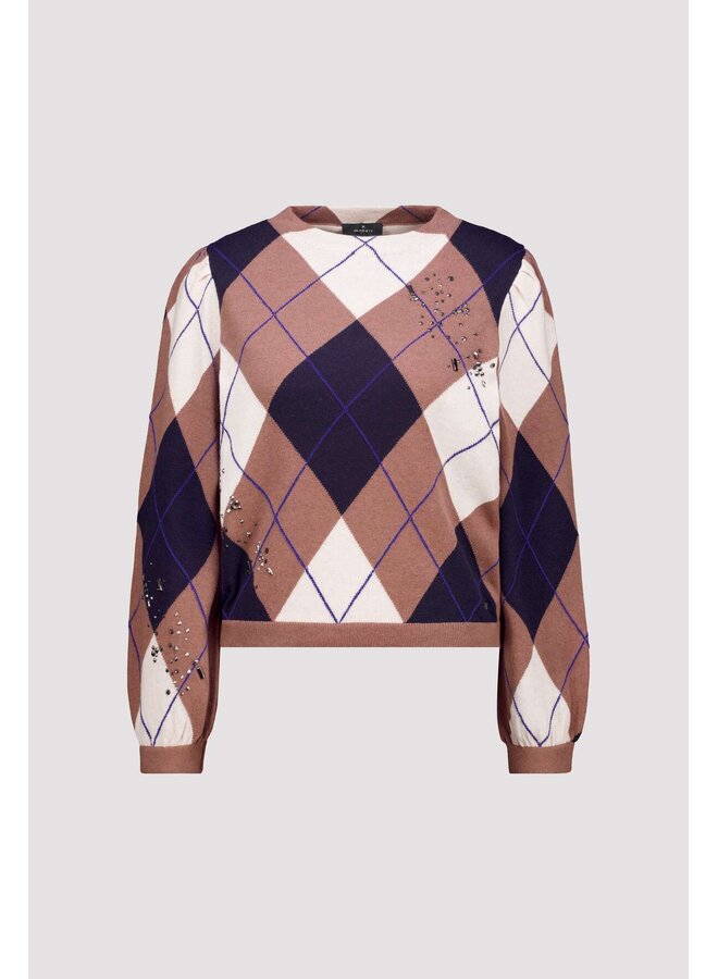 Monari Pullover Bruin 810364