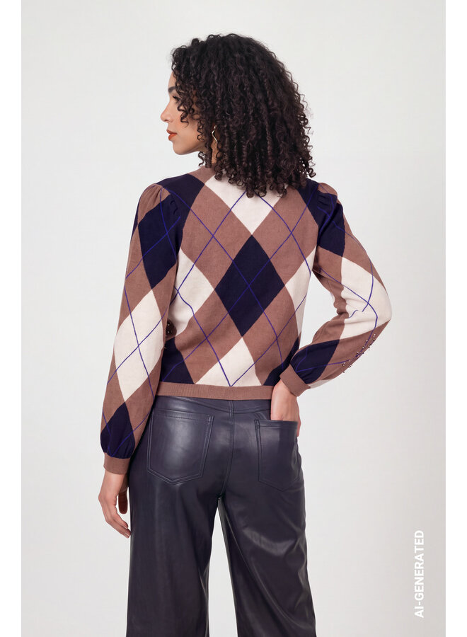 Monari Pullover Bruin 810364