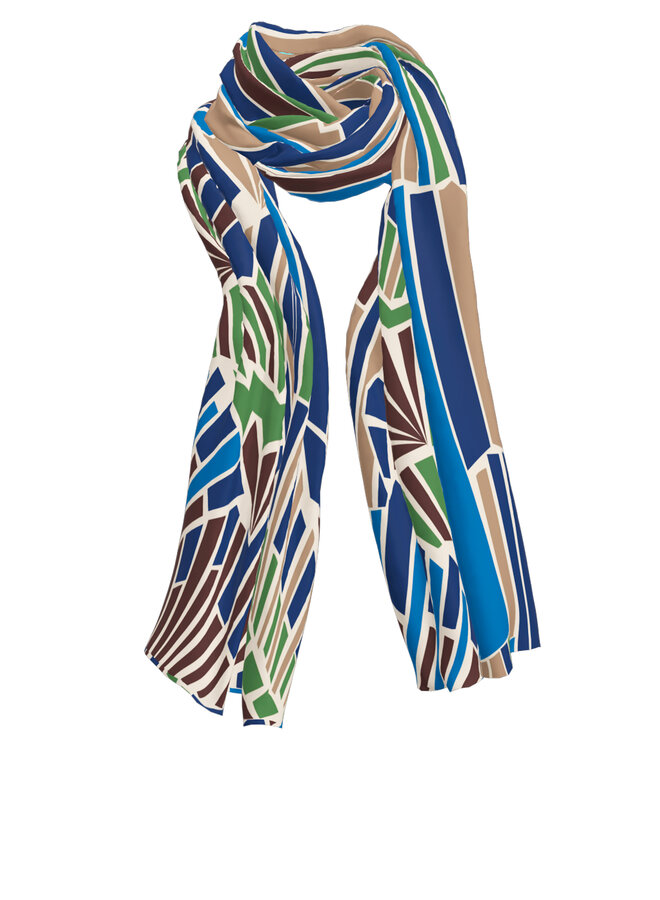 Bianca Shawl Blauw 87510