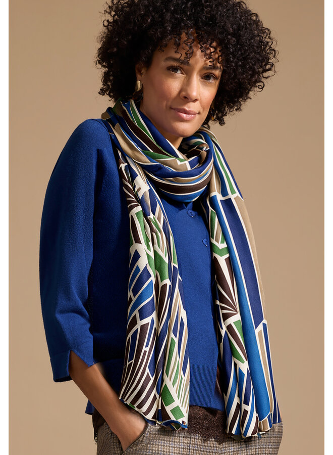 Bianca Shawl Blauw 87510