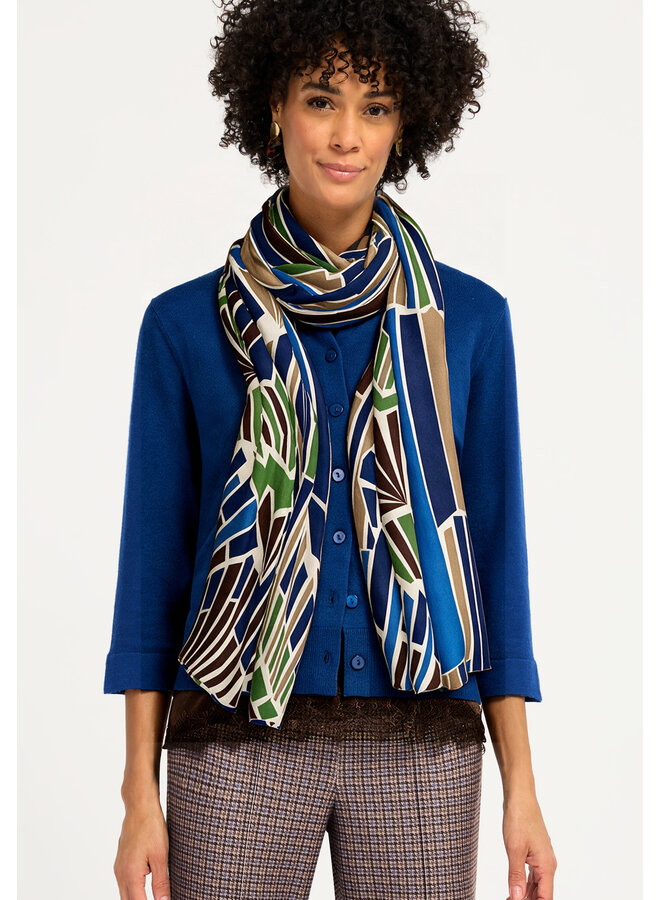 Bianca Shawl Blauw 87510