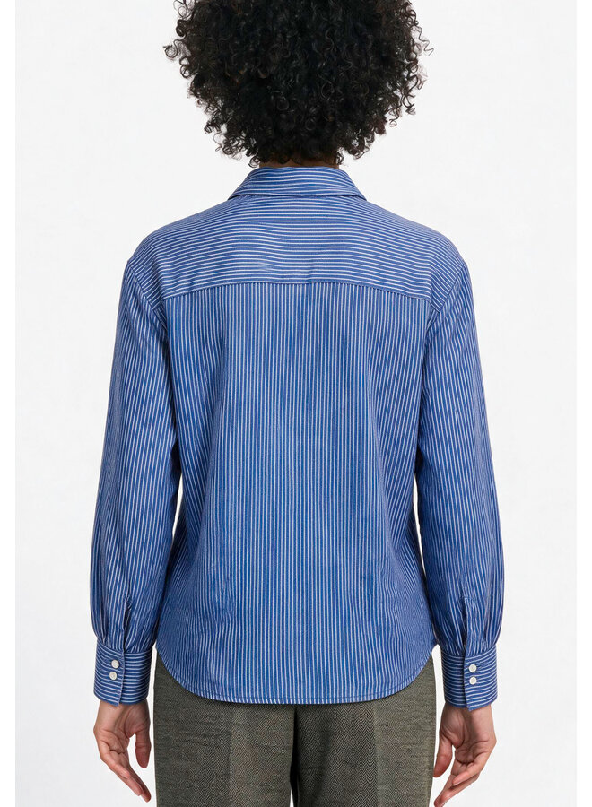 Bianca Blouse Blauw 85030