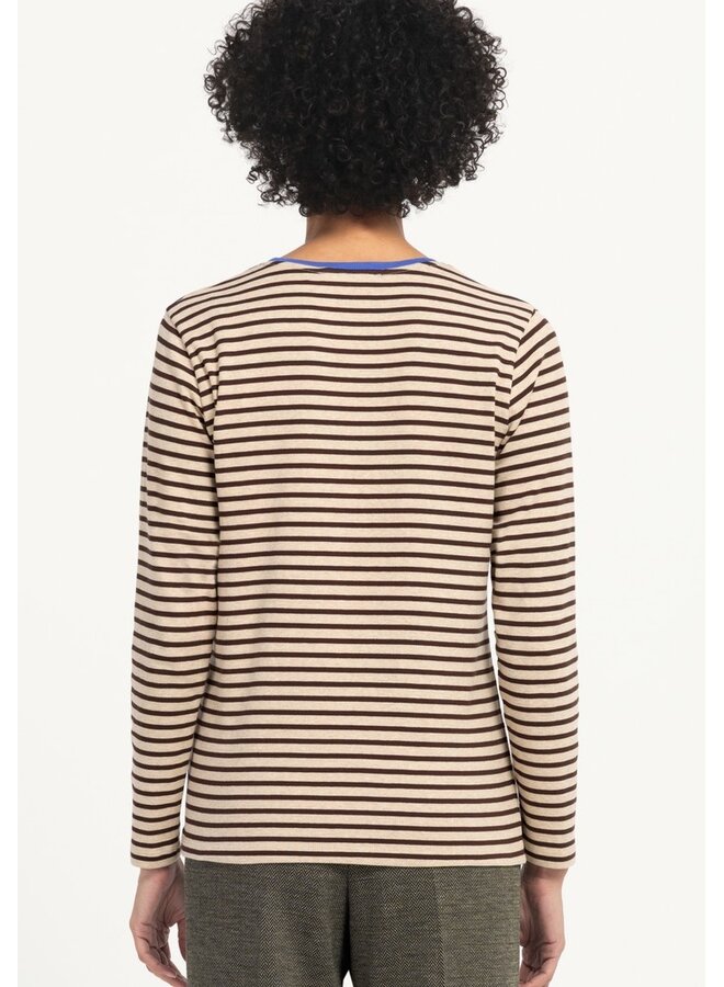 Bianca Shirt Bruin 86056