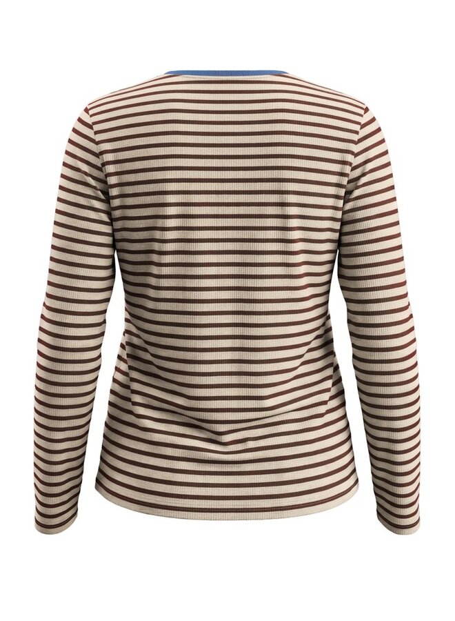 Bianca Shirt Bruin 86056