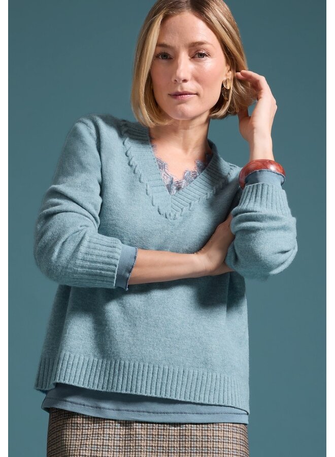Bianca Pullover Ice Blue 88016
