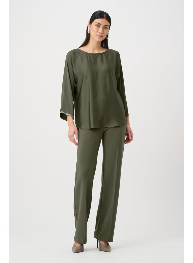 Joseph Ribkoff Broek Khaki 153088F26