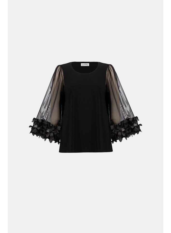 Joseph Ribkoff Top Zwart 264189