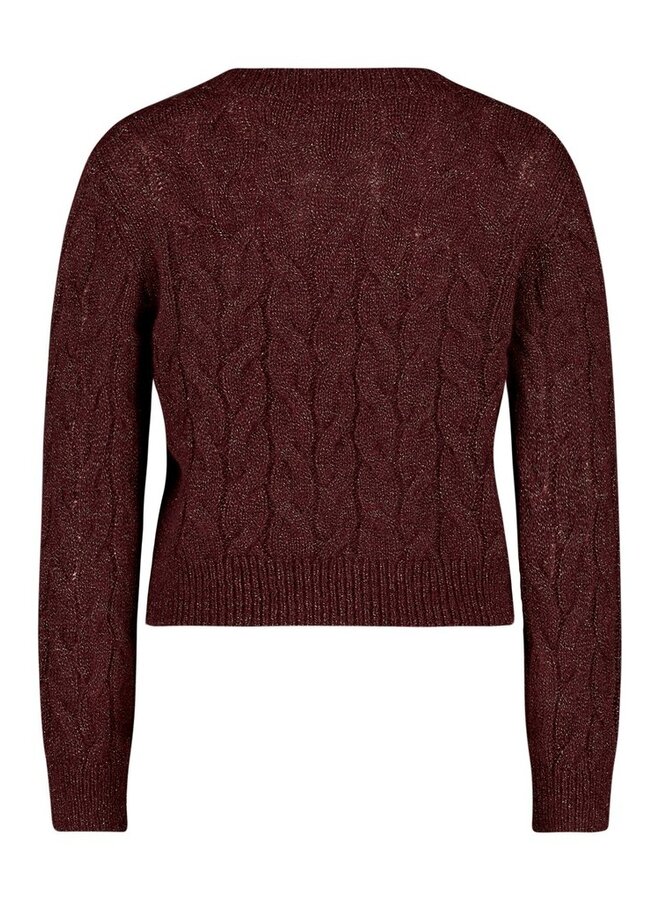 Betty & Co Pullover Roodbruin