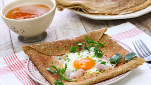 Galettes van boekweitmeel