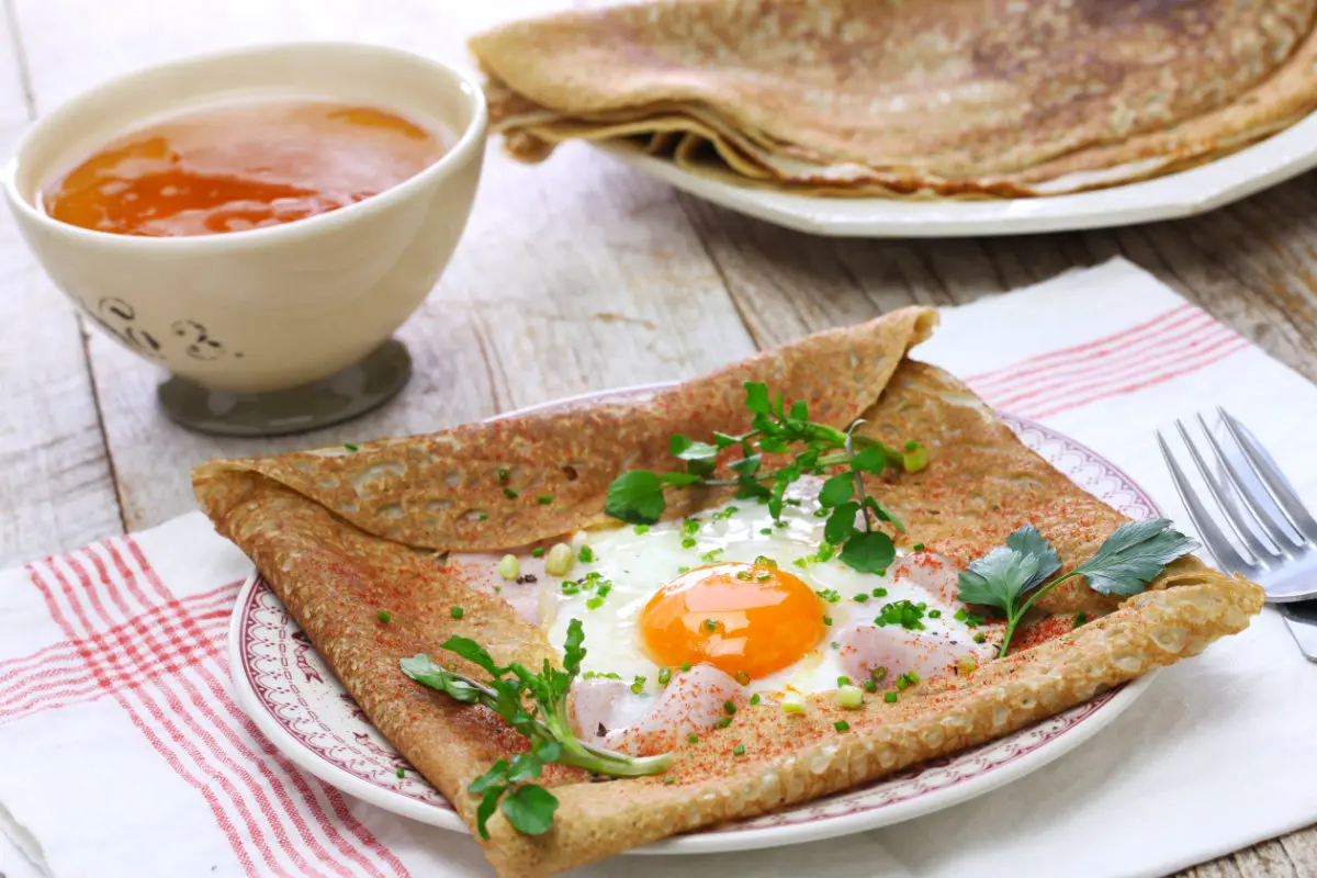 Galettes van boekweitmeel