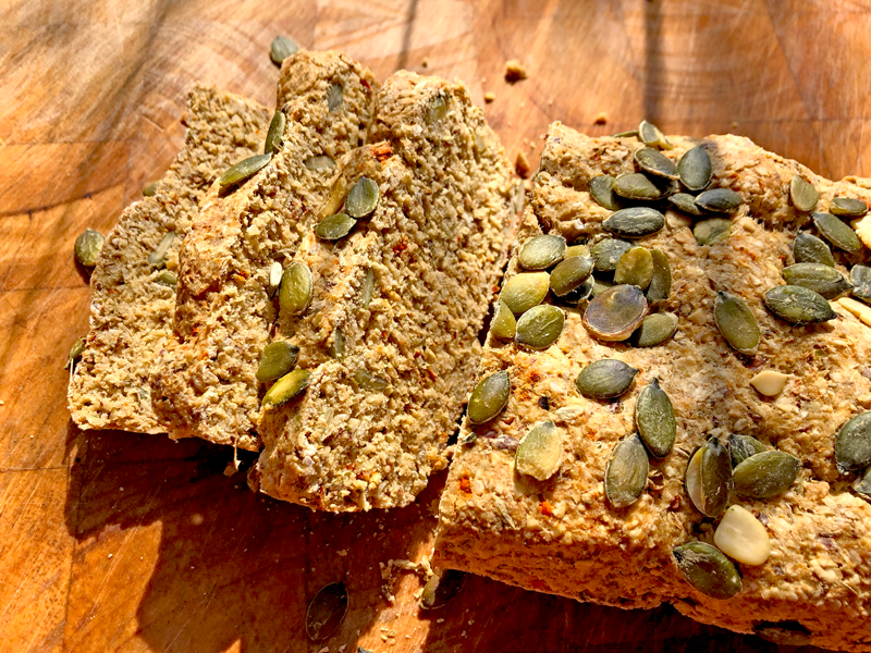 Pompoen-boekweitbrood