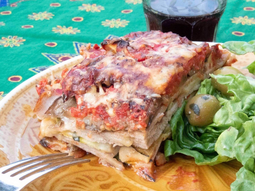 Boekweit lasagne met groene groente