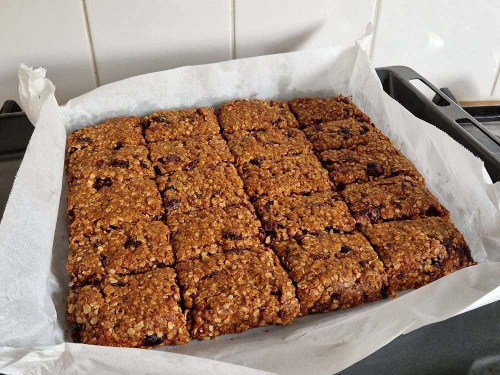 Boekweit muesli plaatkoek