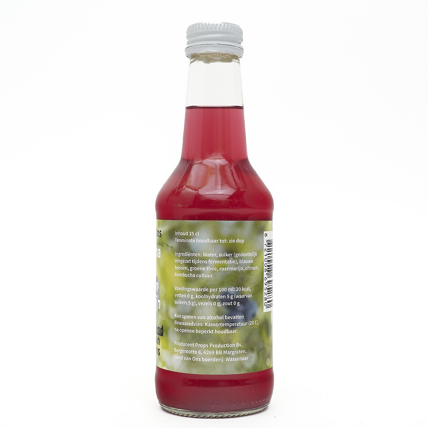 Kombucha in twee heerlijke smaken
