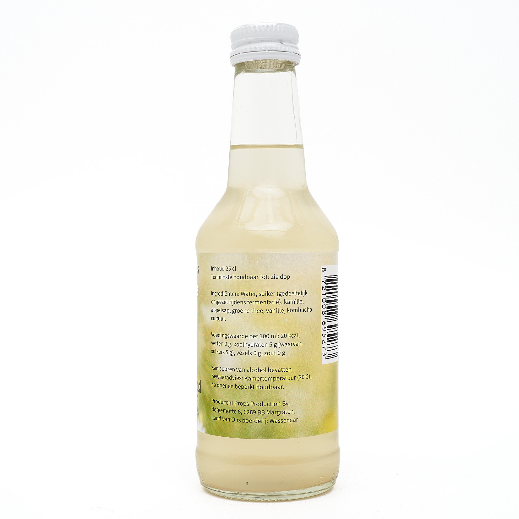 Kombucha in twee heerlijke smaken