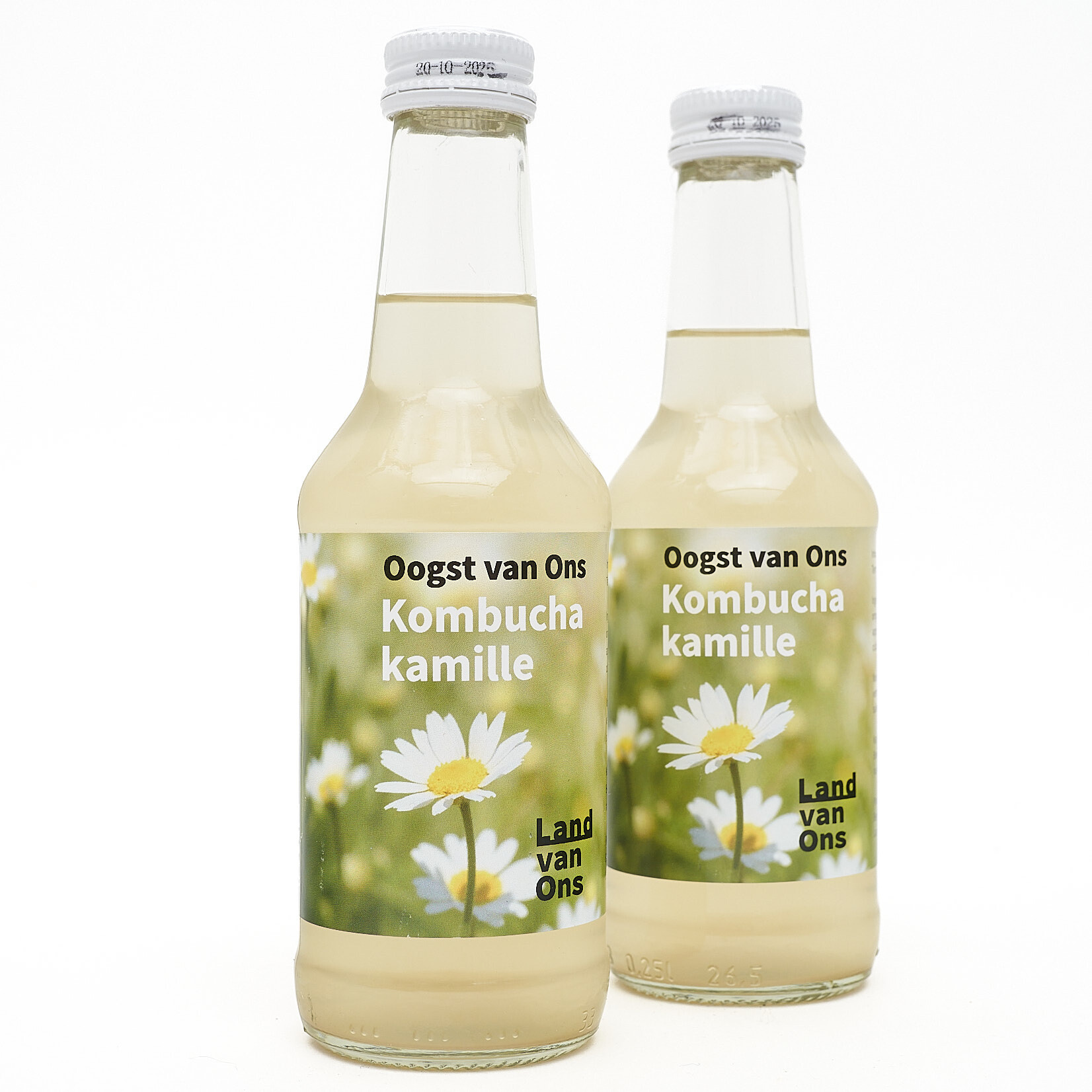 Kombucha in twee heerlijke smaken