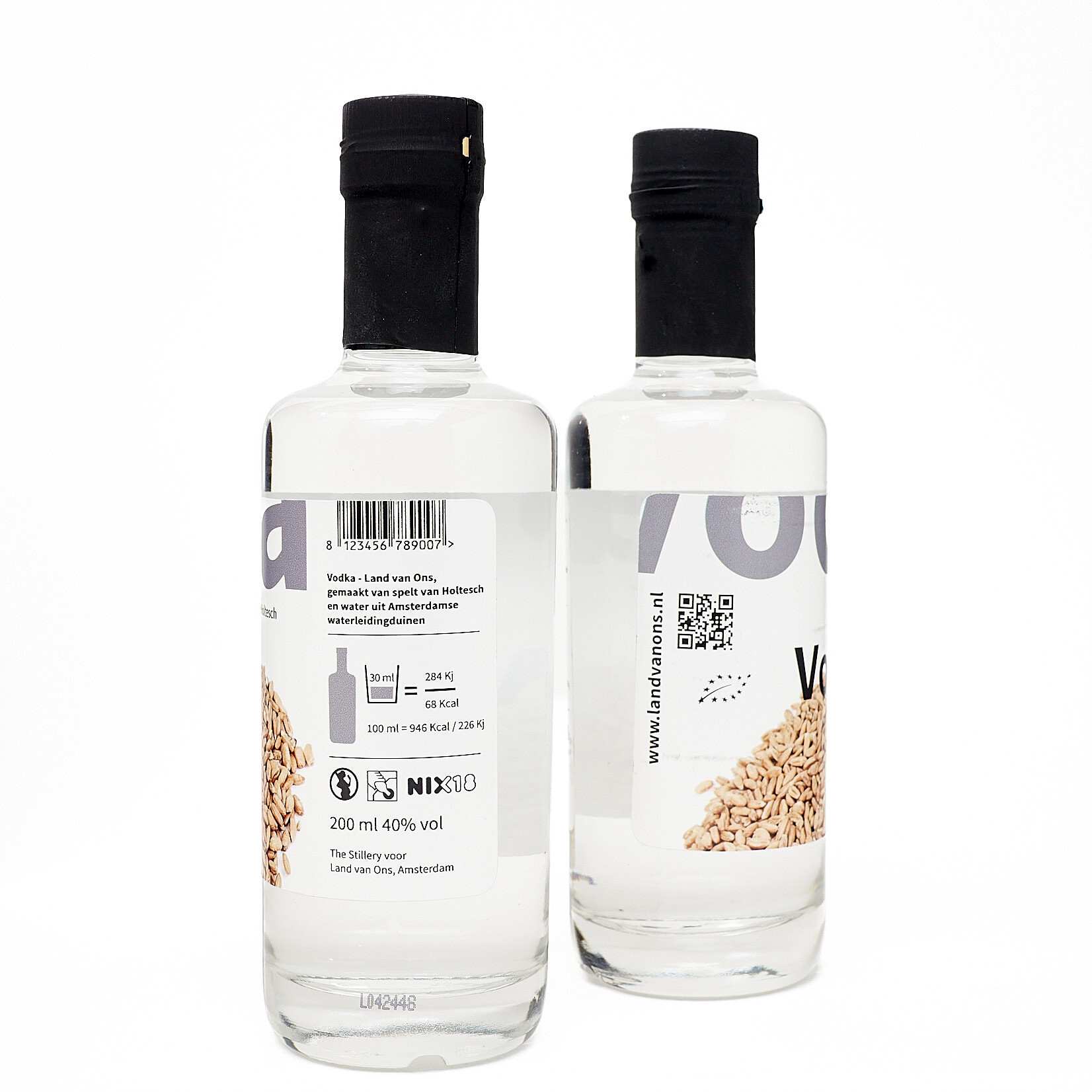 Vodka gestookt van spelt