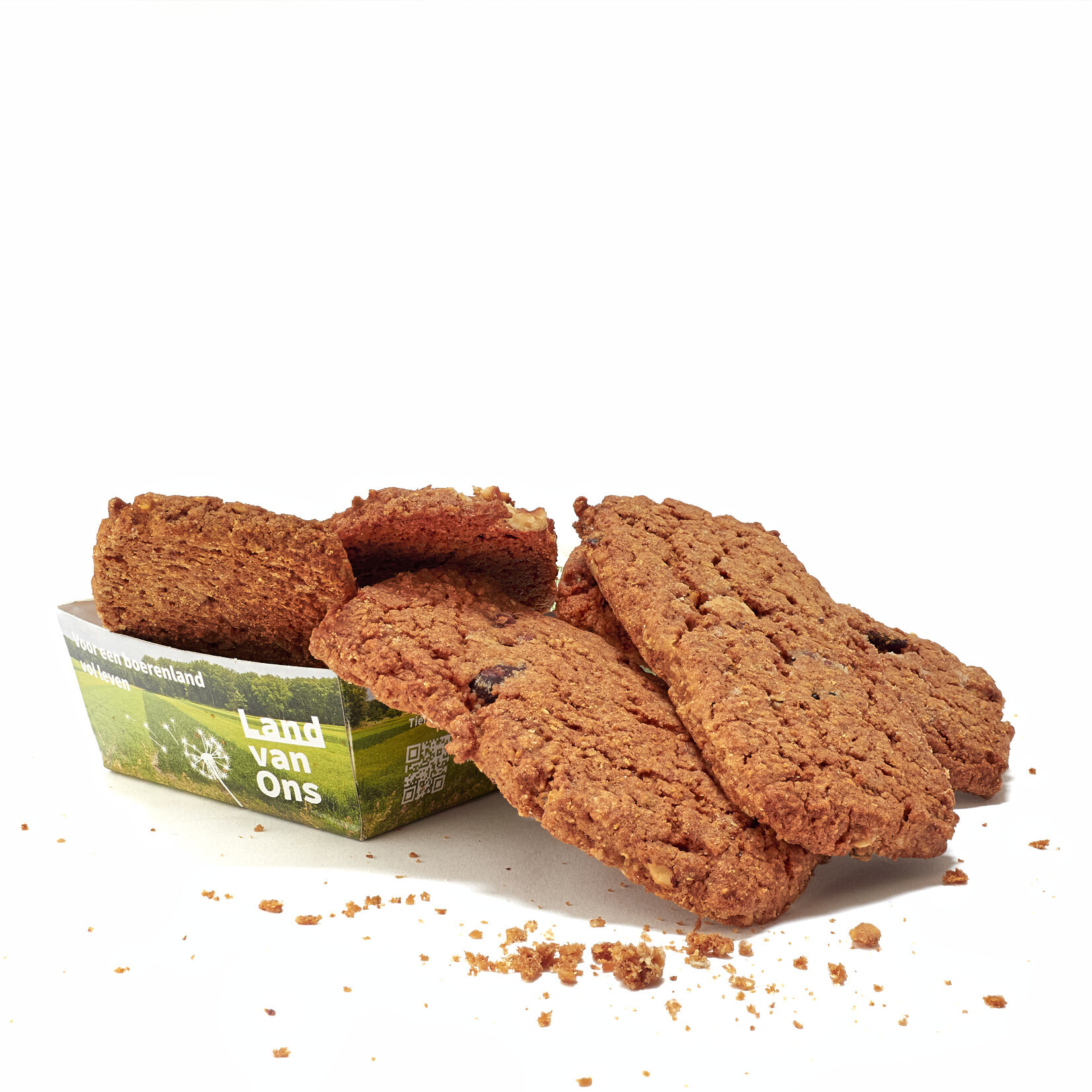 Mueslikoek tarwe, spelt en boekweit