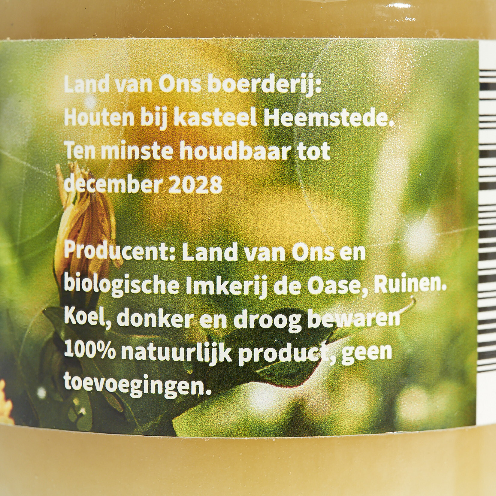 Voorjaarshoning biologisch