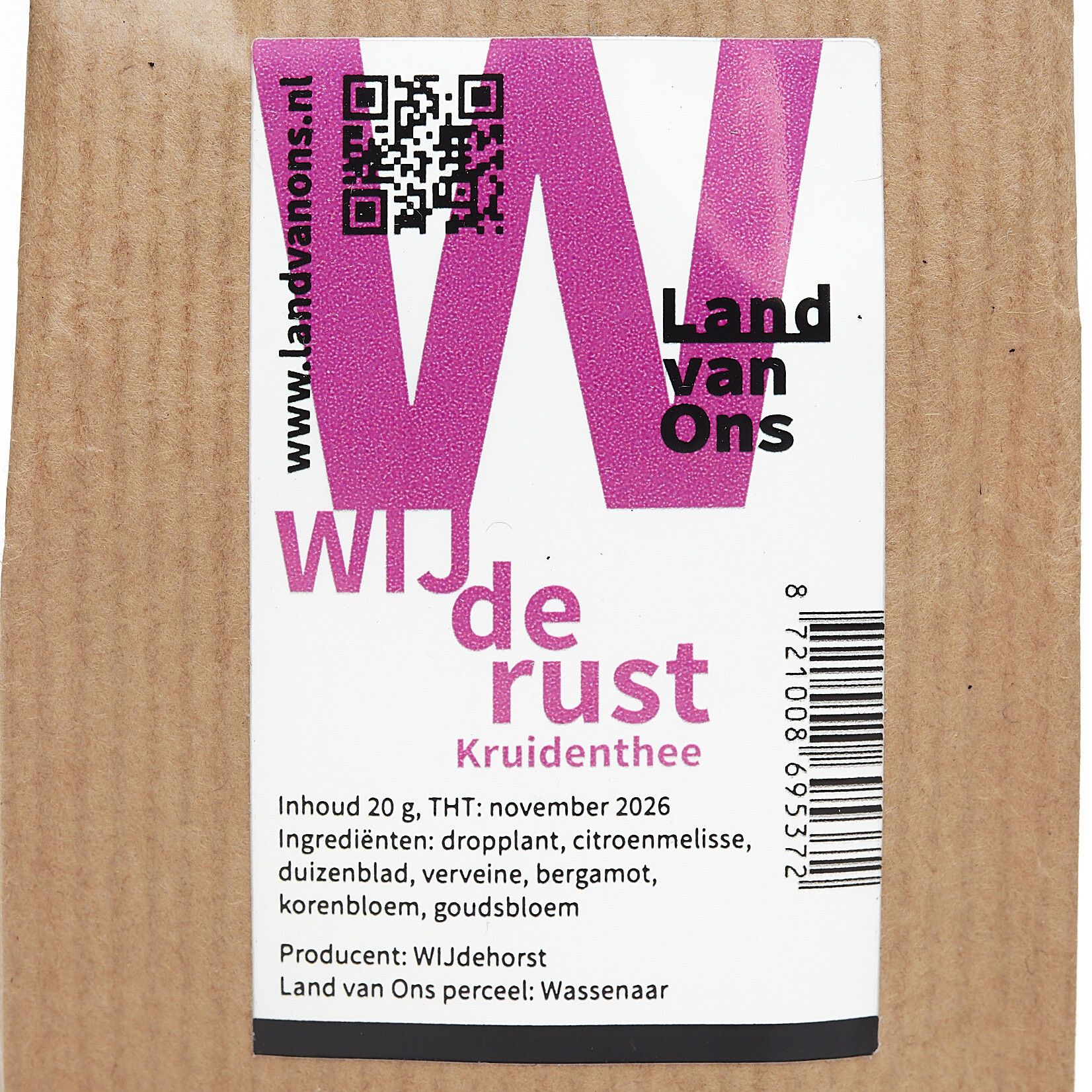 WIJderust kruidenthee