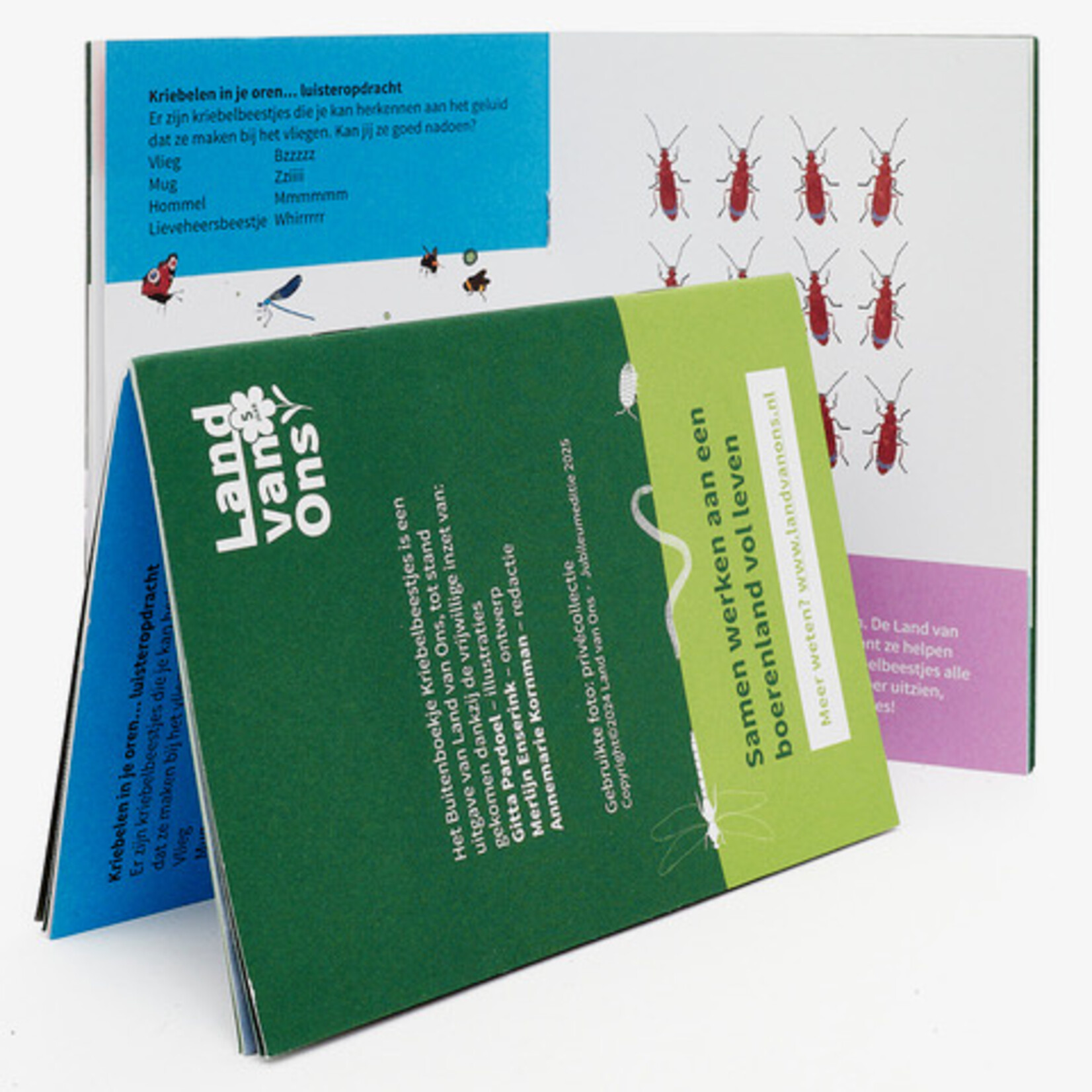 Buitenboekje kriebelbeestjes