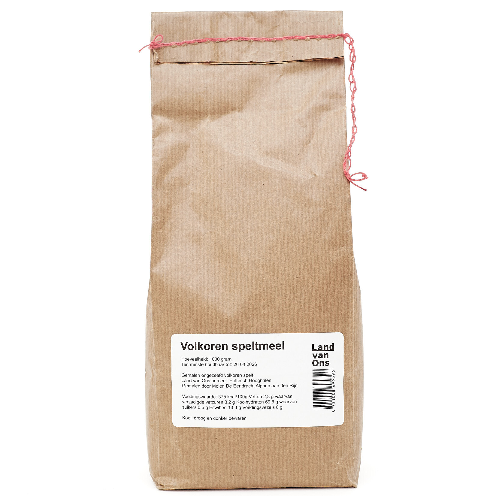 Speltmeel volkoren steengemalen