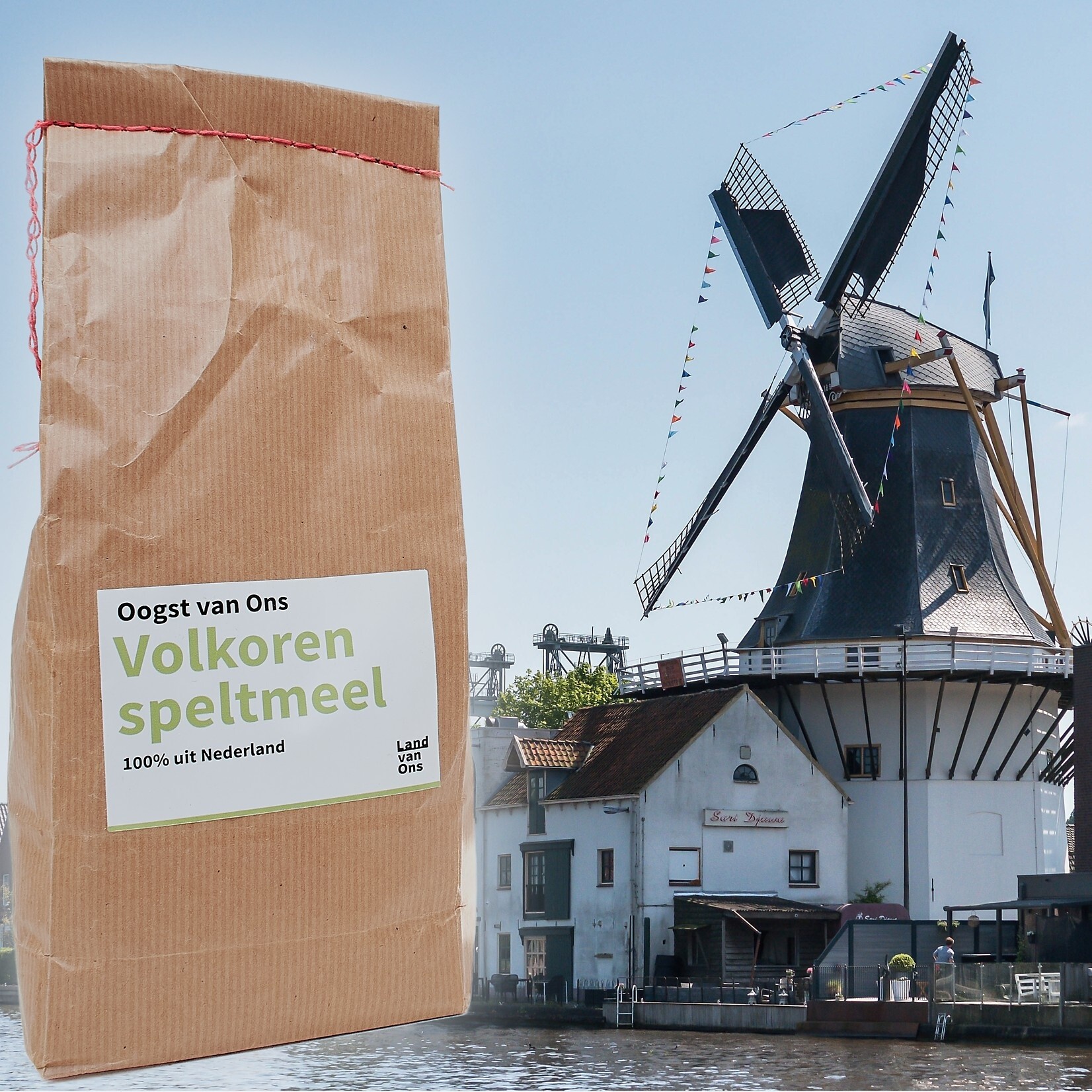 Speltmeel volkoren steengemalen