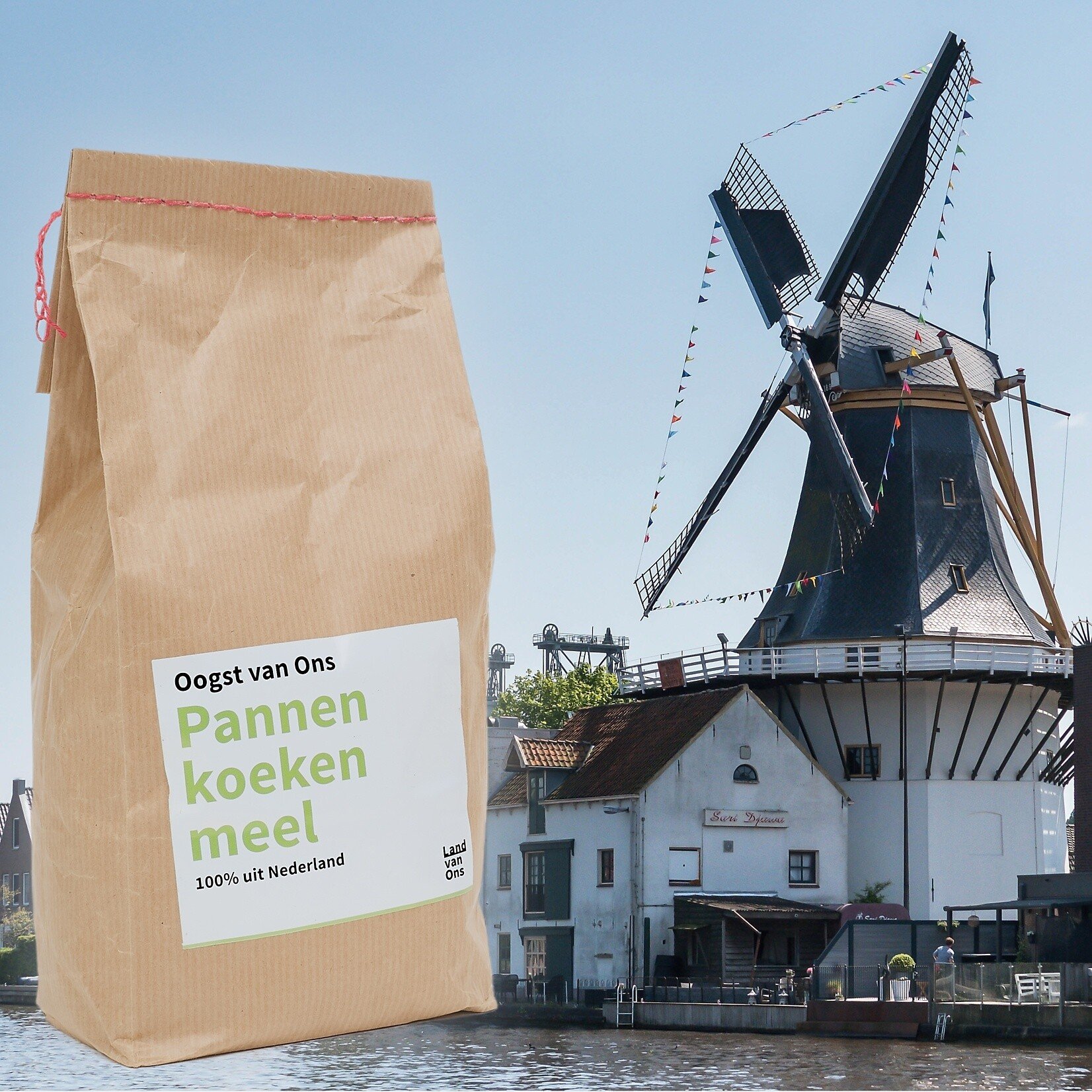 Pannenkoekenmeel volkoren viergranen