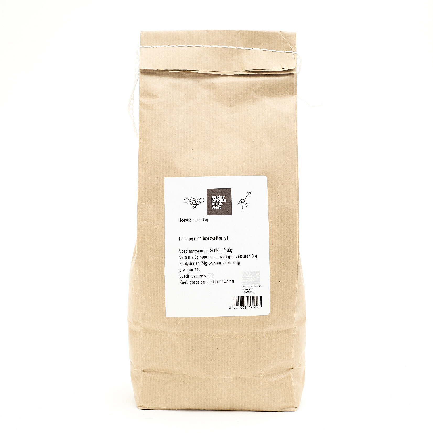 Boekweit gepelde hele korrel 1 kg