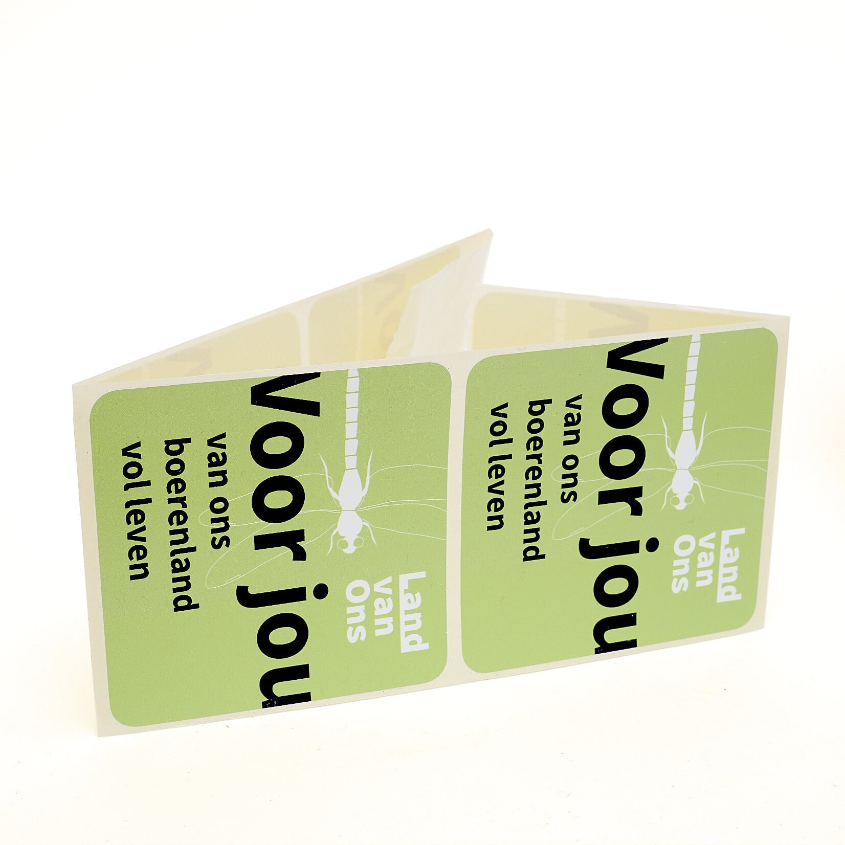 Cadeausticker Land van Ons