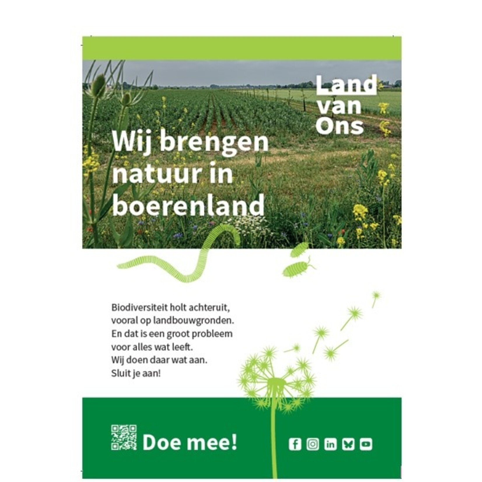 Flyer Land van Ons A6