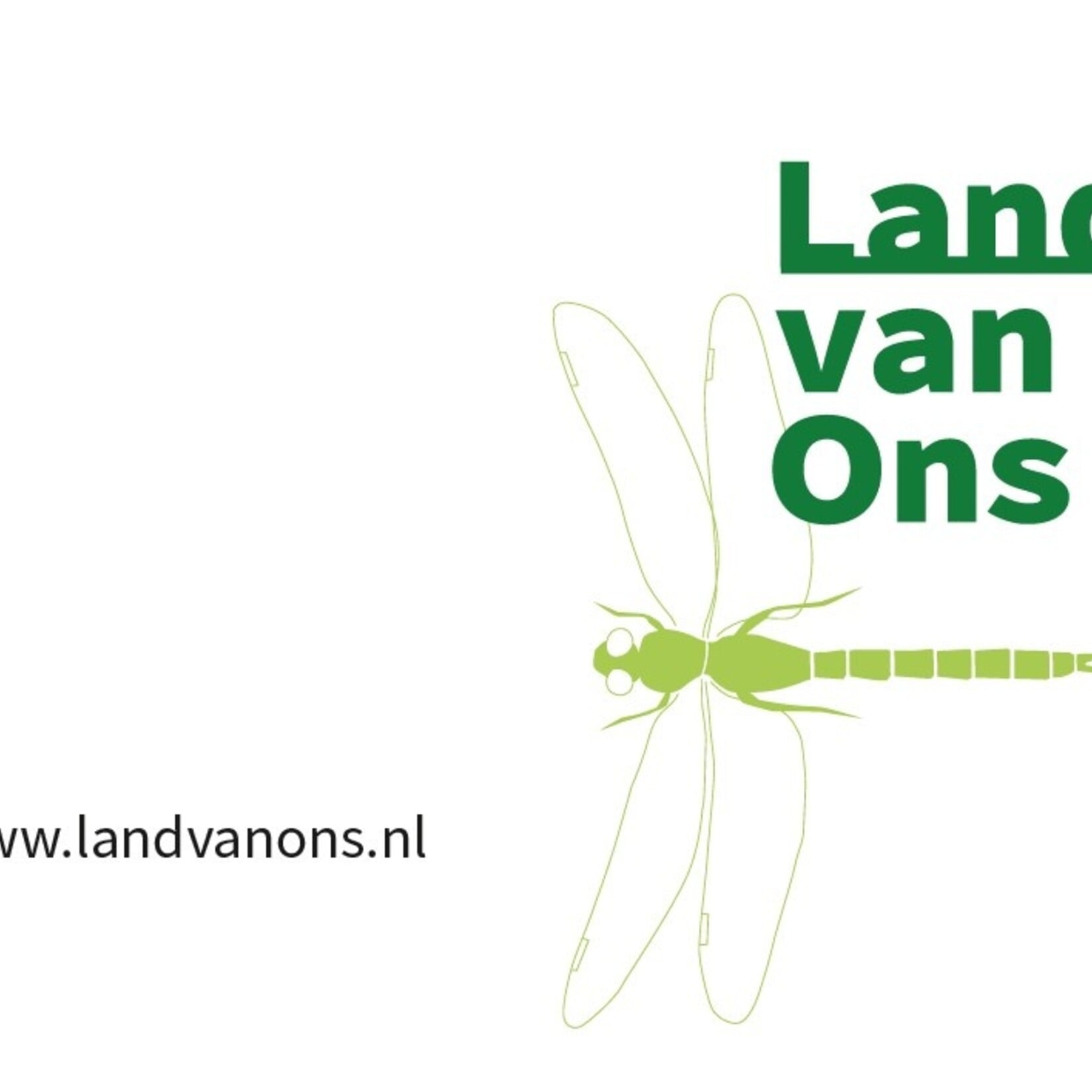 Visitekaartje Land van Ons