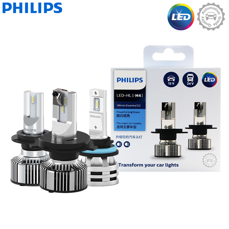 Lampadine Led H7 Philips Ultinon 6500K 12V 24V - Ricambi auto SMC