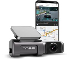 AZDome Dashcam M27 2K 1440P Wifi GPS Auto Video Recorder Zwart
