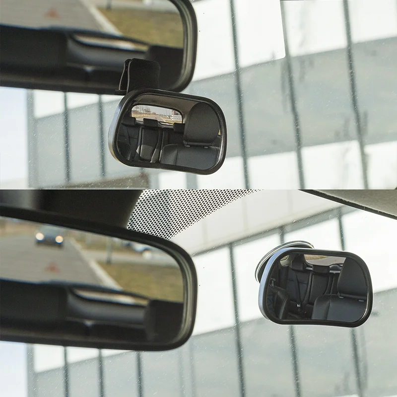 ProPlus Universele Achteruitkijkspiegel Binnenspiegel 88x75mm met Zuignap  en Clip 