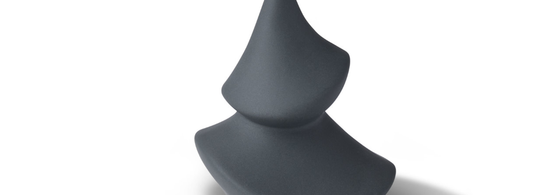 Pine Tree Pepper-Salt Shaker Porcelain – Black - Esma Dereboy