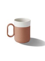 Esma Dereboy Capsule Espresso Cup Porcelain - Coral&Ivory- Esma Dereboy 5x5x6.5cm