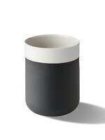 Esma Dereboy Capsule Large Water Cup Porcelain - Black&Ivory- Esma Dereboy 7.5x7.5x10.5cm