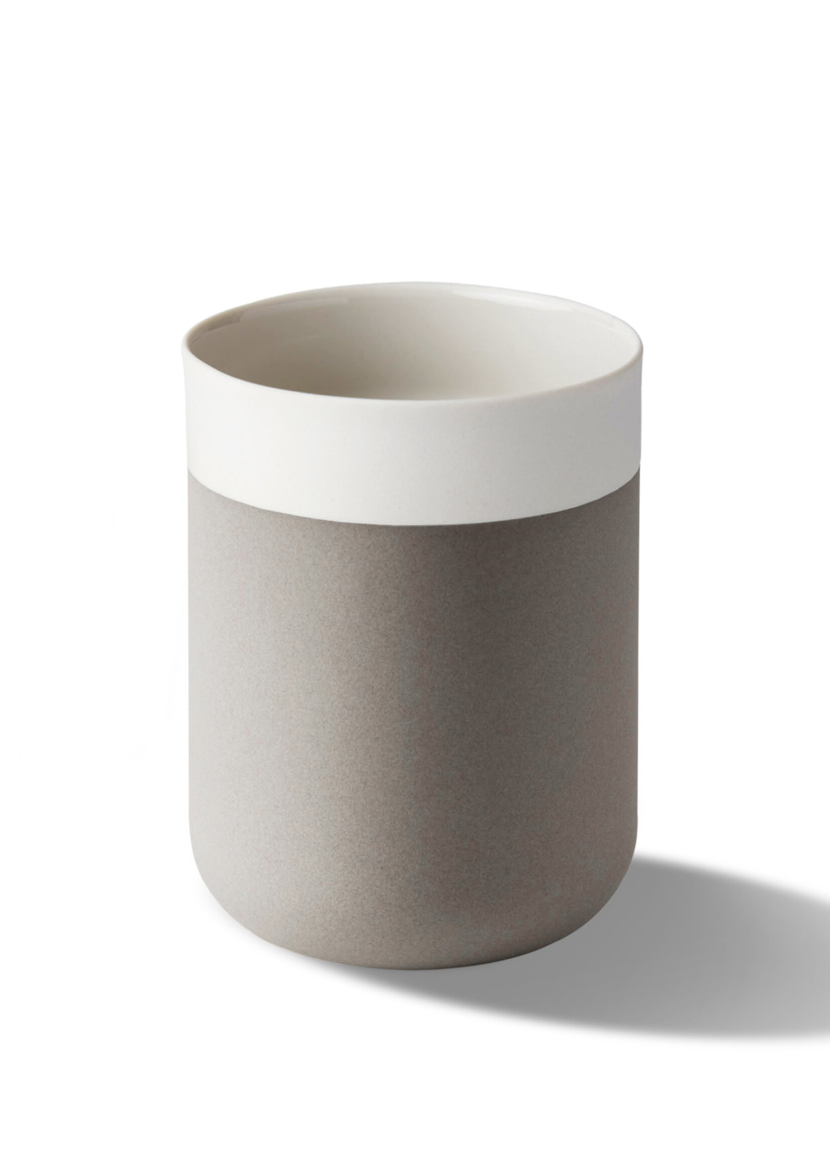 Esma Dereboy Capsule Large Water Cup Porcelain - Rock&Ivory- Esma Dereboy 7.5x7.5x10.5cm