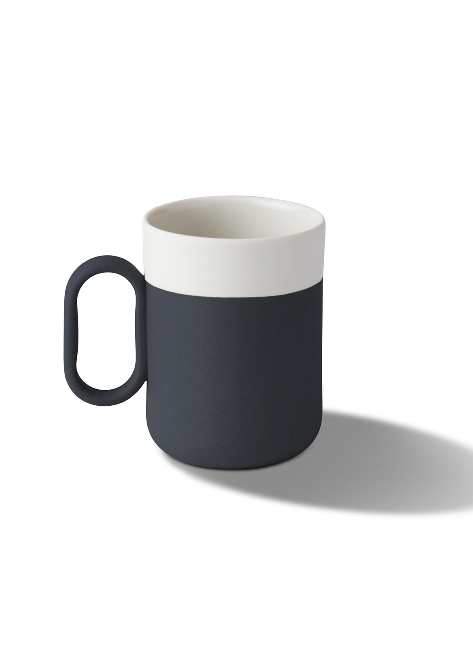 Esma Dereboy Capsule Espresso Cup Porcelain - Black&Ivory- Esma Dereboy 5x5x6.5cm