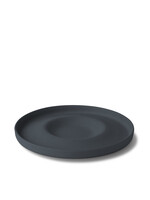 Esma Dereboy Capsule Espresso Saucer Porcelain - Black- Esma Dereboy 10x10x1cm