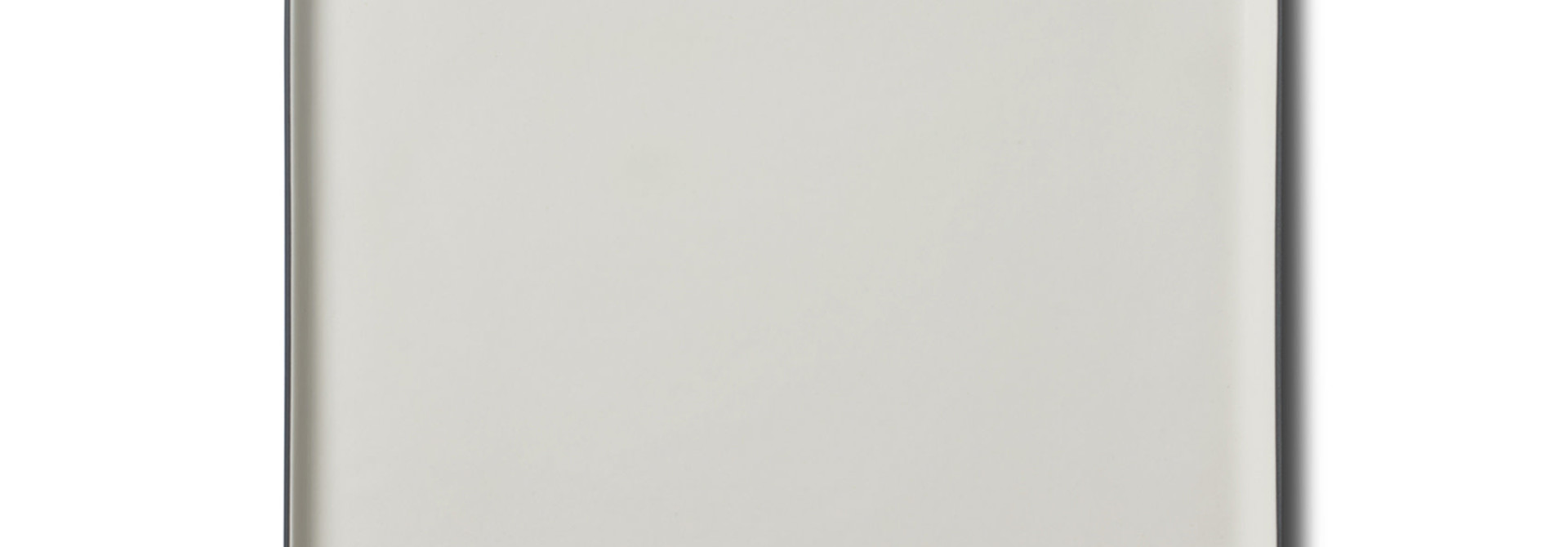 Square Plate Porcelain - Black&Ivory- Esma Dereboy